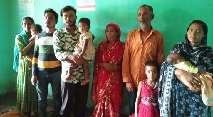আদিতমারী সীমান্তে ১০ জনকে পুশ-ইন
